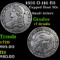 1832 O-116 R3 Capped Bust Half Dollar 50c Grades vf details