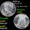 1923-p Peace Dollar $1 Grades Choice+ Unc