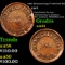 1863 Erinnerung F-243/247 R3 Civil War Token 1c Grades Select AU