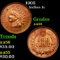 1905 Indian Cent 1c Grades Choice AU/BU Slider