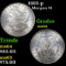 1885-p Morgan Dollar $1 Grades Choice Unc