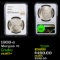 NGC 1900-o Morgan Dollar $1 Graded ms65+ By NGC