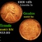 1909 vdb Lincoln Cent 1c Grades Select Unc BN