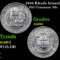 1936 Rhode Island Old Commem Half Dollar 50c Grades Select Unc