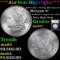 ***Auction Highlight*** 1879-s Rev '78 Top 100 Vam 35 Morgan Dollar $1 Graded Choice+ Unc By USCG (f