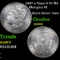 1887-s Vam 9 I3 R5 Morgan Dollar $1 Grades Select Unc