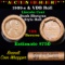 Lincoln Wheat cent 1c orig roll, 1909-s end, VDB other end