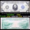 1914 Large Size $10 Blue Seal Federal Reserve Note (New York, NY) 2-B Grades vf+