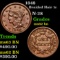1848 Braided Hair Large Cent 1c Grades Select Unc BN