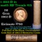 Uncirculated 1c orig shotgun roll, 1962-d  In Old Brinks wrapper