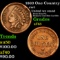 1863 One Country Civil War Token 1c Grades xf+