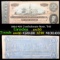 1864 $20 Confederate Note, T-67 Grades AU, Almost Unc
