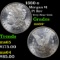 1880-s Morgan Dollar $1 Grades Choice+ Unc