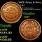 (1863) Army & Navy Civil War Token 1c Grades Select AU