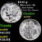 1943-p Mercury Dime 10c Grades GEM+ Unc