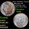 1902-o Rainbow Toned Morgan Dollar $1 Grades Choice+ Unc