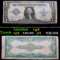 1923 $1 large size Blue Seal Silver Certificate, Signatures of Speelman & White Fr-239 Grades vg, ve