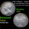 1707 6 Pence - Anne Grades vf+