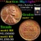 ***Auction Highlight*** 1926-s Rainbow Toned Lincoln Cent 1c Graded Select+ Unc RB By USCG (fc)