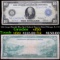 1914 Large Size $10 Blue Seal Federal Reserve Note (Chicago, IL) 7-G Grades vf, very fine