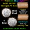 ***Auction Highlight*** AU/BU Slider Brinks Shotgun Morgan $1 Roll 1889 & O Ends Virtually UNC (fc)