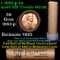 Shotgun Lincoln 1c roll, 1963-p 50 pcs Brandt Wrapper