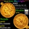 Proof ***Auction Highlight*** 1890 Gold Liberty Quarter Eagle $2 1/2 Graded Proof By USCG (fc)