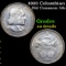 1893 Columbian Old Commem Half Dollar 50c Grades AU Details