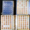 Near Complete Lincoln cent Book 1909-1945 89 coins