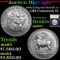 ***Auction Highlight*** 1900 Lafayette DuVall 2-c Lafayette Dollar $1 Graded Choice+ Unc By USCG (fc