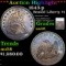 ***Auction Highlight*** 1843-p Seated Liberty Dollar $1 Graded au58 By SEGS (fc)
