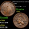 1864 Princess Head Liberty Civil War Token 1c Grades vf++