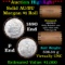 ***Auction Highlight*** AU/BU Slider Brinks Shotgun Morgan $1 Roll 1890 & P Ends Virtually UNC (fc)