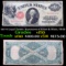 1917 $1 Legal Tender, Signatures of Elliott & White, FR-38 Grades vf++