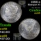 1880-s Morgan Dollar $1 Grades Choice AU/BU Slider