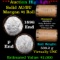 ***Auction Highlight*** AU/BU Slider Brinks Shotgun Morgan $1 Roll 1896 & P Ends Virtually UNC (fc)