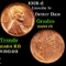 1928-d Lincoln Cent 1c Grades Choice Unc RB