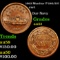 1863 Monitor F-240/337 Civil War Token 1c Grades Select AU