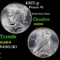 1927-p Peace Dollar $1 Grades Choice Unc