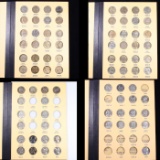 Near Complete Jefferson Nickel Book 1938-1977 81 coins