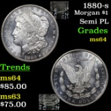1880-s Morgan Dollar $1 Grades Choice Unc