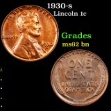 1930-s Lincoln Cent 1c Grades Select Unc BN