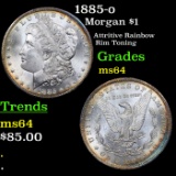 1885-o Morgan Dollar $1 Grades Choice Unc