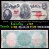 1907 $5 Large Size Legal Tender Note 