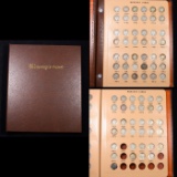 ***Auction Highlight*** Near Complete Mercury Dime Book 1916-1977 76 coins (fc)