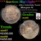 ***Auction Highlight*** NGC 1881-s Morgan Dollar $1 Graded ms66 By NGC (fc)