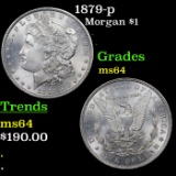 1879-p Morgan Dollar $1 Grades Choice Unc