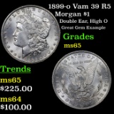 1899-o Vam 39 R5 Morgan Dollar $1 Grades GEM Unc