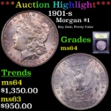 ***Auction Highlight*** 1901-s Morgan Dollar $1 Graded Choice Unc By USCG (fc)