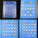 Near Complete Mercury Dime Book 19316-1945 62 coins